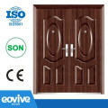 Double leaf flush door metal frame 1800mm x 2100mm